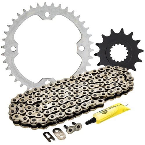 Sprocket Chain Set for Yamaha Raptor 700 YFZ450R 14/38 Tooth 520 Rear Front Kit