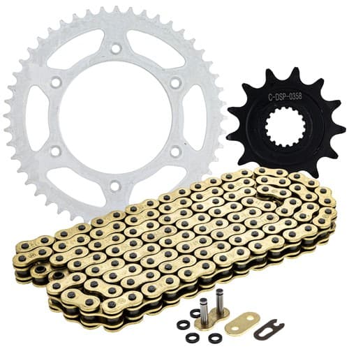 NICHE Sprocket Chain Set for Honda CRF250R 13/48 Tooth 520 X-Ring Front Rear