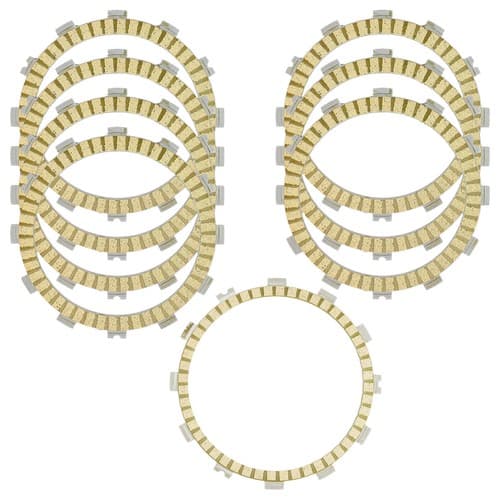Clutch Friction Plates for Suzuki DR-Z400 DR-Z400E DR-Z400S DR-Z400Sm 2000-2018