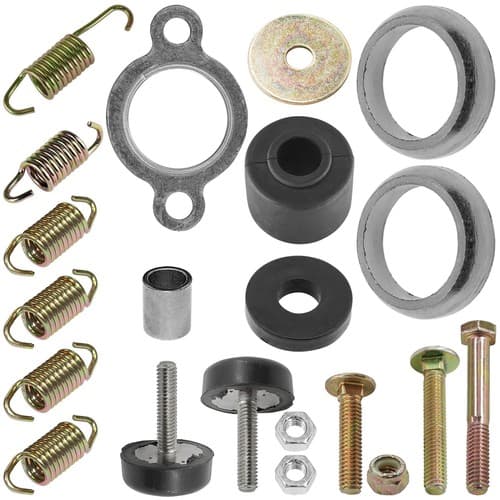 Exhaust Muffler Gasket Kit for Polaris Magnum 325 2X4 4X4 Hds 2001 2002