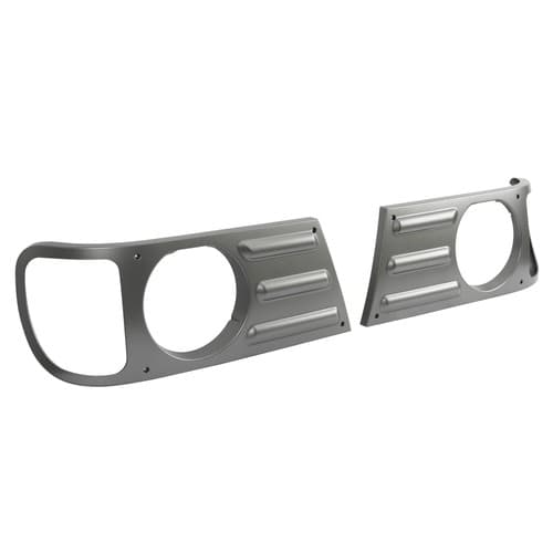 Pair For Mack CV713 Truck Models Headlight Bezel Trim Cover Left And Right Side