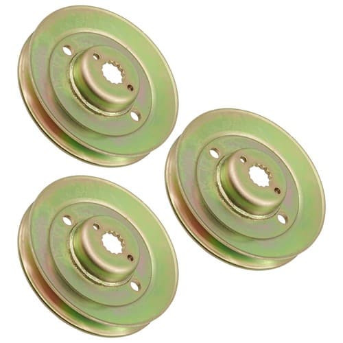 Caltric M163464 M154394 Spindle Pulleys For John Deere Z425 Z435 Z445 54" 48"