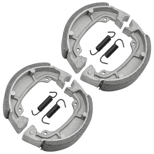 for Yamaha BW80 Big Wheel 80 1986 1987 1988 1990 Front and Rear Brake Shoes