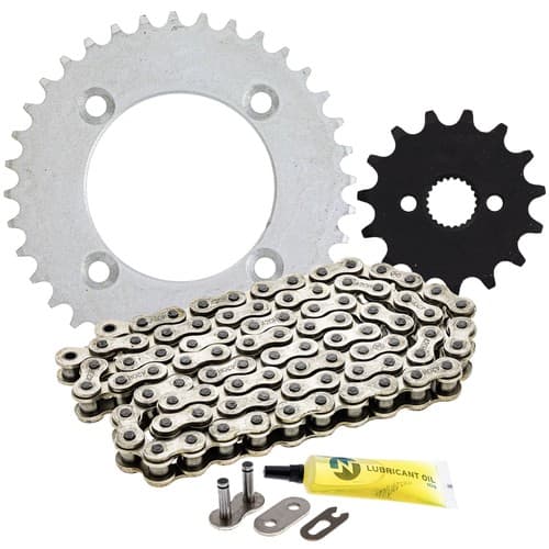 Sprocket Chain Set for Honda CRF70 XR70R 15/36 Tooth 420 Rear Front Combo Kit