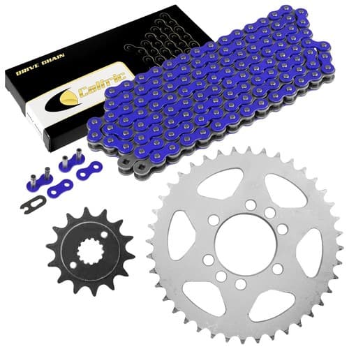 Blue Drive Chain And Sprockets Kit for Suzuki LTZ400 Quadsport Z400 2003-2008