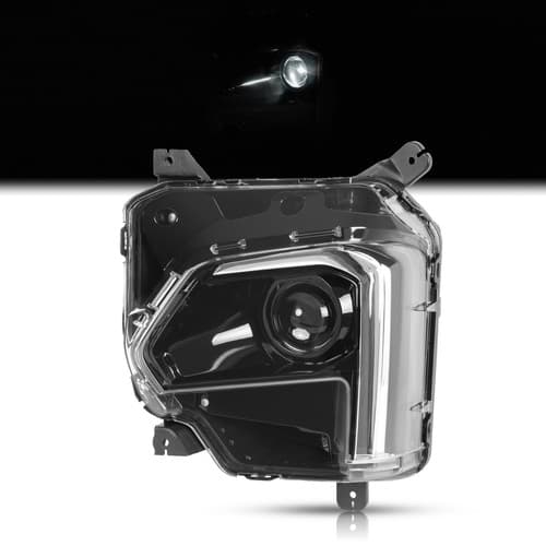 Left Side Projector Headlight Assembly For 2022-2023 Chevy Traverse Non-LED DRL