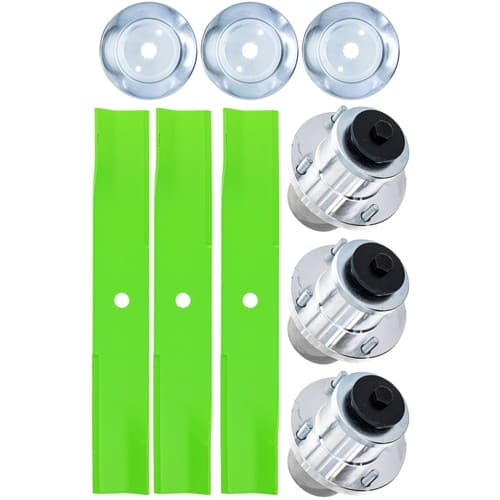 8TEN Blade Spindle Kit for Hustler FasTrak Raptor SDX XDX 54-Inch 601124 607208
