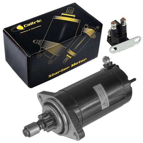 Starter & Relay Solenoid for Seadoo Sp 580 1989 1990 1991 1992 1993 1994