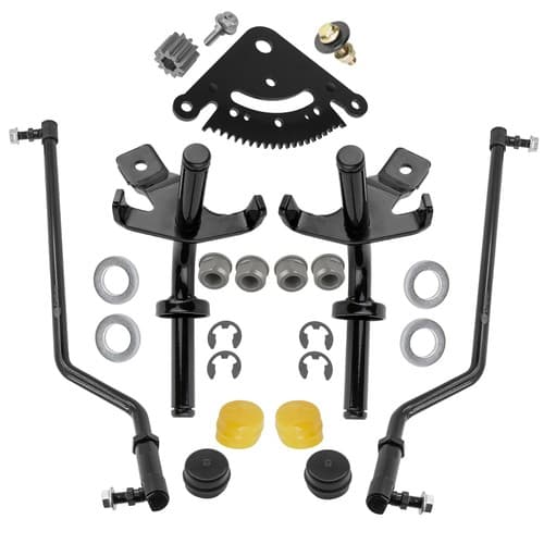 Caltric Steering Spindle & Gear Kit For John Deere D150 D155 D160 D170 S240
