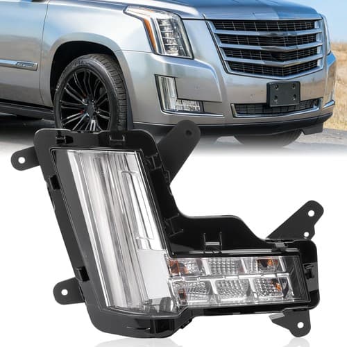 Passenger LED Fog Light w/o Crash Brake For Cadillac Escalade ESV 2015 2016-2020