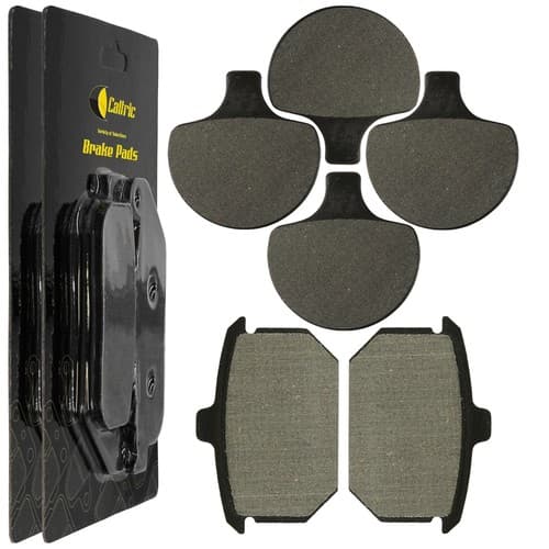 Front And Rear Brake Pads for Harley Davidson Fxwg Wide Glide 1984-1986