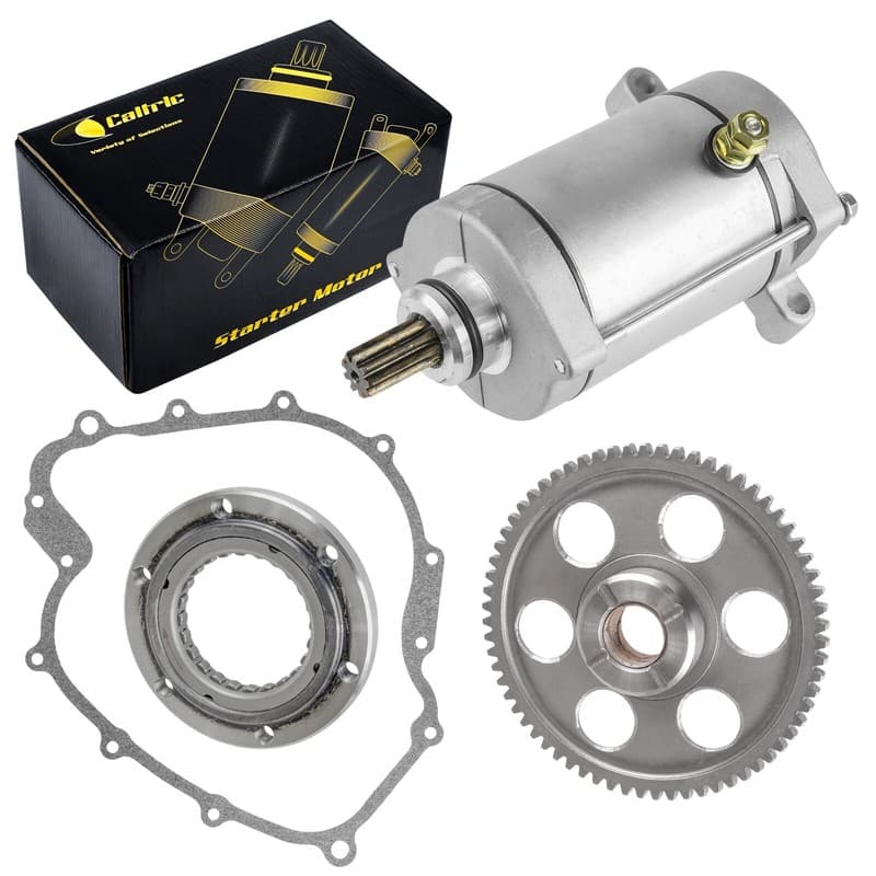 Starter & Starter Clutch & Gear Idler for Yamaha Grizzly 660 YFM660 2003-2008
