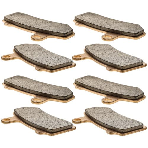 NICHE Brake Pad Set Harley-Davidson Street Road Glide Front Rear Ceramic 4 Pack