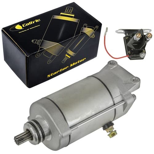 Starter & Relay Solenoid for Polaris Sportsman 700 2002 2003 2004 2005 2006