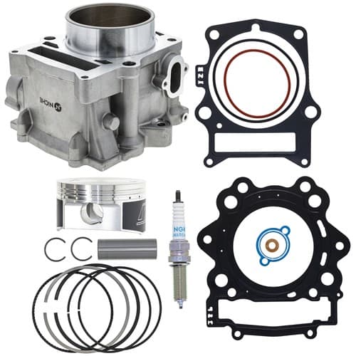 NICHE Cylinder WISECO Piston Gasket Kit for Yamaha Grizzly 550 28P-11311-00-00