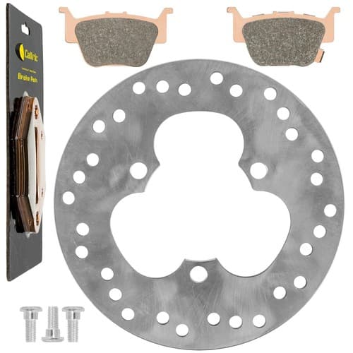 Rear Brake Disc Rotor w/ Pads Bolt fits Honda TRX450R Sportrax 450 2x4 2004 2005