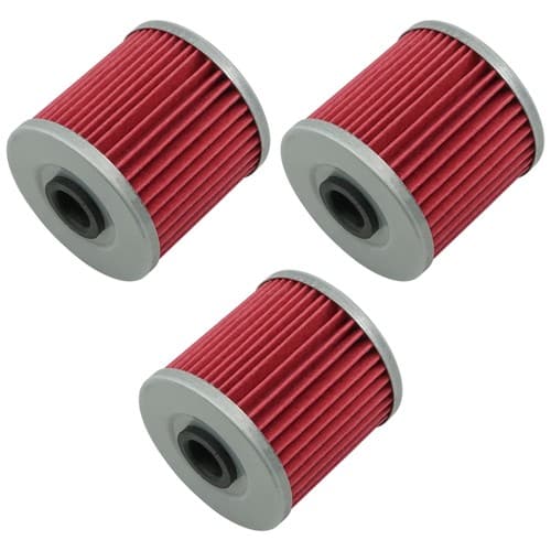 3 Pack Oil Filter for Kawasaki KL250 Kl-250 KLR250 KLR-250 1985-2005