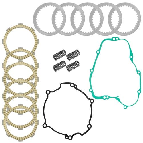 Clutch Plates w/ Springs Gaskets Kit for Kawasaki KX80 KX85 KX100 KX112 1998-27