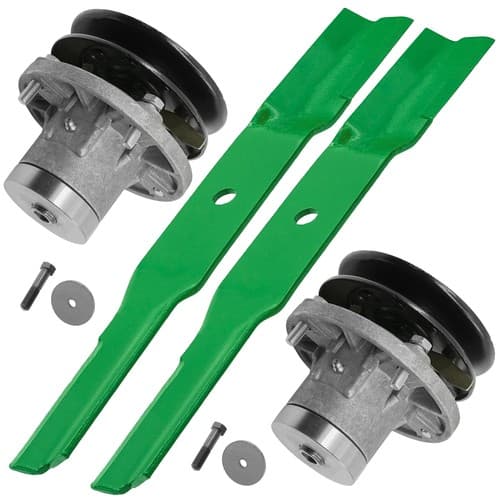Deck Spindle with Blade For John Deere 108 111 112 116 130 160 165 170 175 38"