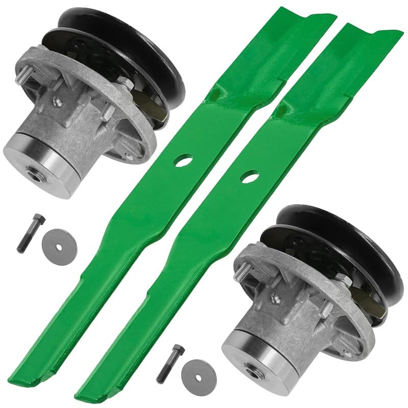 Deck Spindle with Blade For John Deere 108 111 112 116 130 160 165 170 175 38"