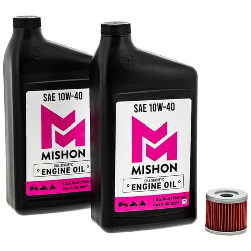 MISHON Engine Oil Change Kit for SuzukiQuadsport Z90 ATV 2007-2021