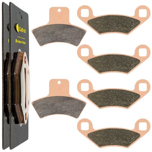 for Polaris Scrambler 500 4X4 2001 2002 03 04 2005 2006 Front & Rear Brake Pads