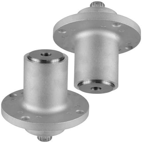 2 Spindle Assembly Fits Hustler Raptor Sport Flip-Up 36 42 48 54 60 Inch 601804