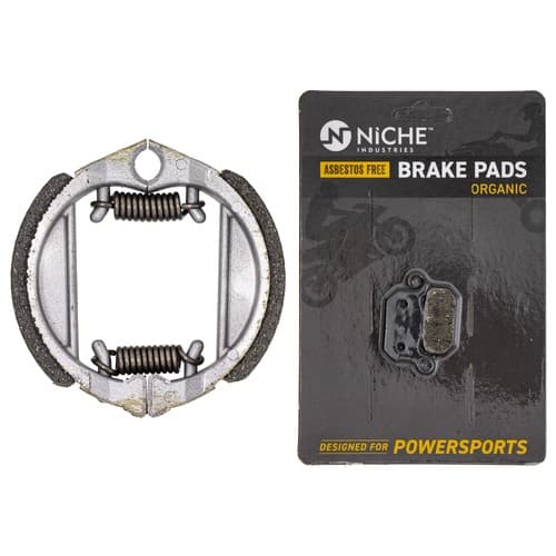 Brake Pad with Shoe Set for KTM 50 SX Jr Pro Sr Senior Junior Organic Complete