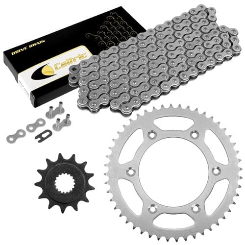 Caltric Drive Chain & Sprockets For Honda CR250R 2003 520 Pitch 114 Link