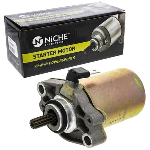 NICHE Starter Motor Assembly for 31100-22G10 Suzuki QuadSport Z50 LTZ50 LTZ50Z