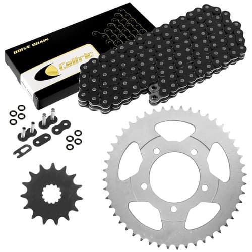 Black O-Ring Drive Chain & Sprocket Kit for Suzuki GSX650F GSX650Fa 650 08-16