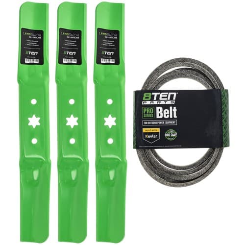 8TEN Deck Kit Blade Belt for Cub Cadet RZT-L RZT-S ZT1 ZT2 54 Inch 942-05056A