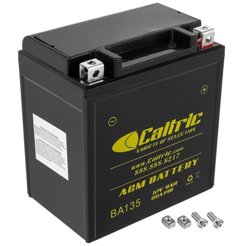 AGM Battery for Yamaha Riva 200 200Z Xc200 Xc200Z 1987 1988 1989 1990 1991