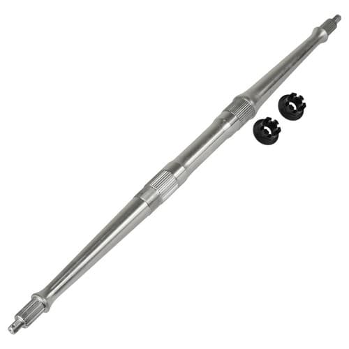 Rear Axle Shaft with Nut for Yamaha Warrior 350 YFM350X 1987 1988 1989 1990-2004