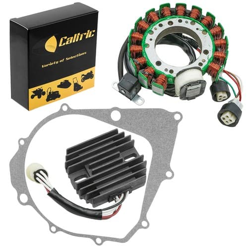Stator & Regulator Rectifier for Yamaha Big Bear 350 YFM350 4X4 90-94 W/Gasket