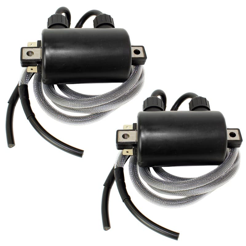 2-Pack Double Line Ignition Coil for Kawasaki VN1500 Vulcan 88 1987-1997