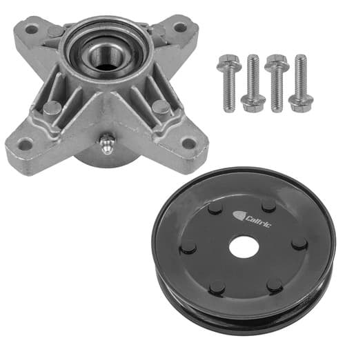 Deck Spindle w/ Pulley for Cub Cadet 213 2130 2135 214 190-214-100 38" 42"