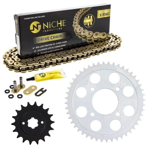 Sprocket Chain Set for Honda CB750K 18/48 Tooth 530 X-Ring Front Rear Combo Kit