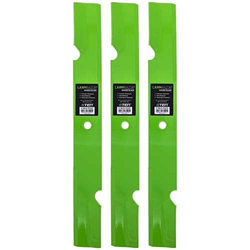 LawnRAZOR Blade for Scag Turf Tiger 61 Inch 482881 Air Lift Notched 3 Pack