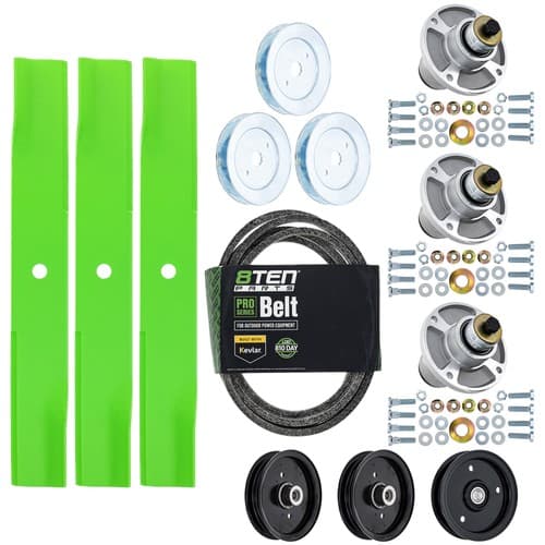 8TEN Deck Rebuild Kit for Hustler Raptor SD 54-Inch 607418 601124 604817 604664