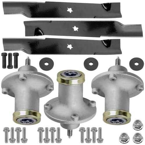 52" Spindle Blade Rebuild Kit for Husqvarna GTH3052TF GTH3052TDF GTH27V52LS