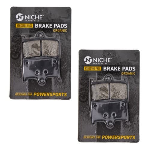 Brake Pad Set for Yamaha VMAX FZ8 YZF R6 R1M 5SL-25805-00 Front Organic 2 Pack