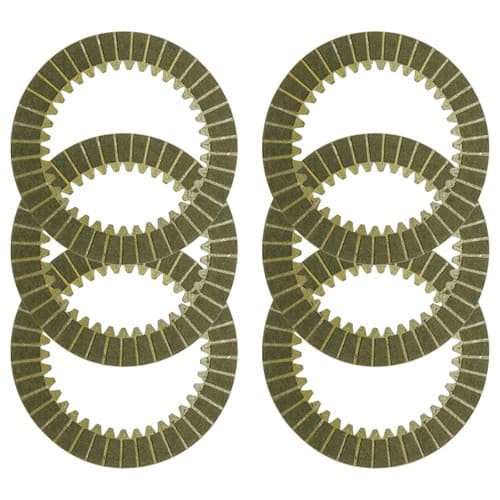 Caltric 22544-HN8-B41 22544HN8B41 Clutch Friction Plates Set for Honda Qty 6
