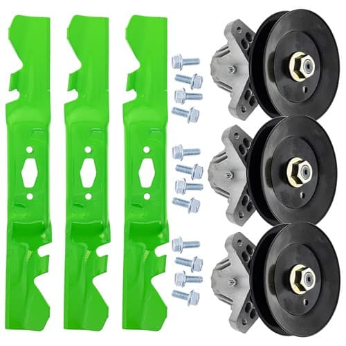 8TEN Blade Spindle Kit for Cub Cadet MTD XT1-LT50 742P05094-X 618P09255 50-Inch