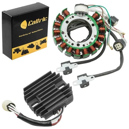 Stator & Regulator Rectifier for Yamaha Big Bear 350 YFM350FW 4WD 1988 1989
