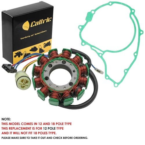 Stator & Gasket for Honda TRX300 TRX-300 Fourtrax 300 1992 1993-2000 **12 POL**