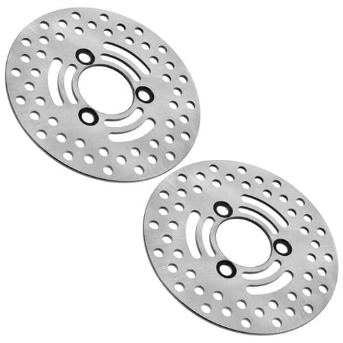 2 Front Brake Disc Rotor for Suzuki LT-Z250 LTZ250 Quadsport Z250 2004 - 2009