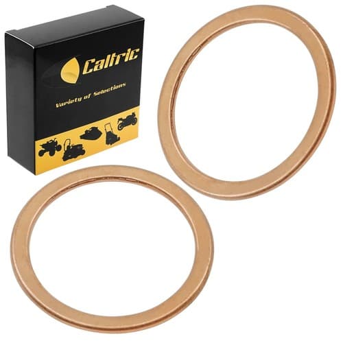 2 Exhaust Pipe Gaskets for Kawasaki Ninja 250R EX250F 1988-1990 1992-2007