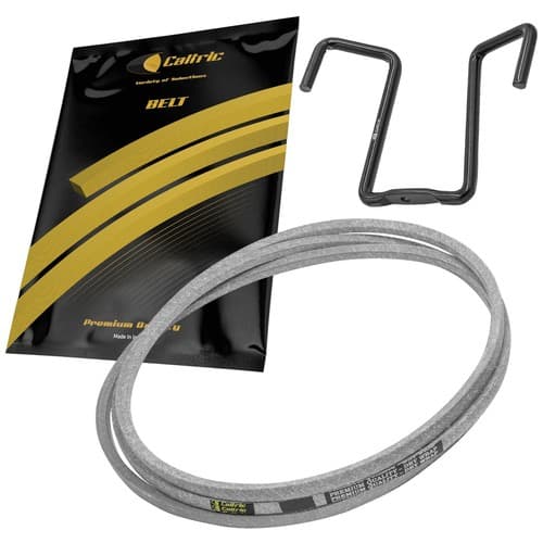 Caltric GX22691 GX22036 Drive Belt Guide & Drive Belt For John Deere D100 LA105