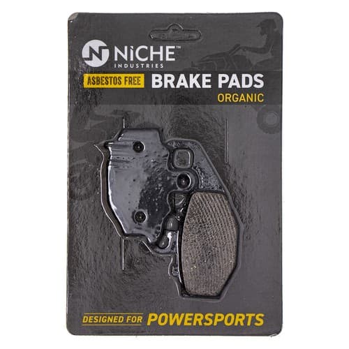 NICHE Brake Pad Set for Kawasaki Ninja ZX6R ZX9R ZZR600 ZX10R Rear Organic